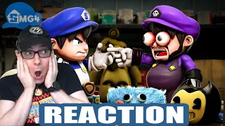 SMG4 & SMG3 Design A Mascot Horror REACTION