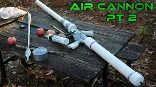 TESTING the PVC Air Cannon!!