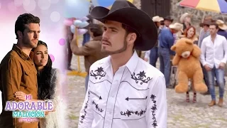 Rodrigo y Rafael, compiten por la atención de Aurora | Mi adorable maldición - Televisa