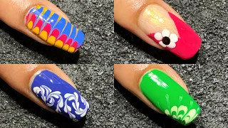 Easy and simple nail designs for beginners||short nails || short nail designs for beginners