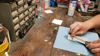 How to sharpen a Morakniv!