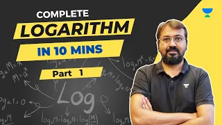 Complete Logarithm in 10 Mins | Ronak Shah | Unacademy CAT