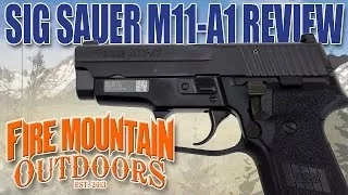 Sig Sauer M11-A1 First Review and Demonstration