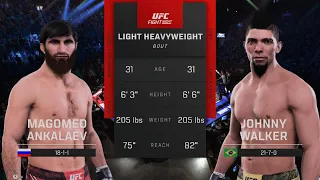 Magomed Ankalaev Vs Johnny Walker | EA UFC 5