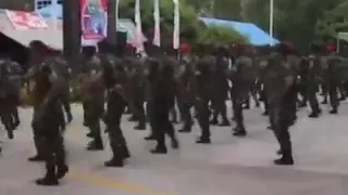 TNI KOCAK dance - via vallen despacito