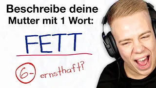 1 STUNDE der LUSTIGSTEN Schülerantworten in Tests