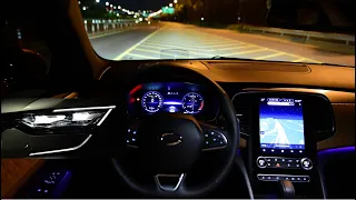 2021 all new Renault Talisman TCE 260 LED Matrix Vision POV night drive