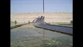 4ft AquaDam, Shoreline Isolation, LA River, Los Angeles, CA 2009