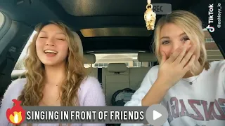 Shocking Voice!   SINGING in FRONT of my FRIENDS first time!   PART 2