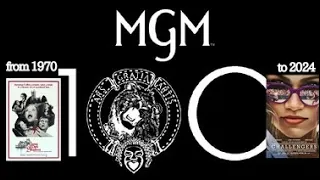 M.G.M  Tv Spot Title Cards 1974-2024