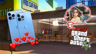 GTA 5 GERÇEK HAYAT !!! - iPhone 13 Pro Max aldım! ( Patron ile aşk kıvılcımları ) #3