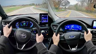 Ford Escape PHEV vs. RAV4 Prime - Plug-in Hybrid POV Comparison