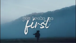 [lyrics + vietsub] tate mcrae - you broke me first