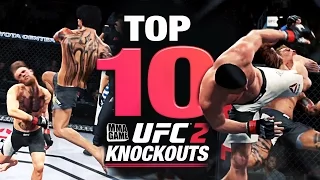 EA SPORTS UFC 2 - TOP 10 KNOCKOUTS - Community KO Video ep. 4