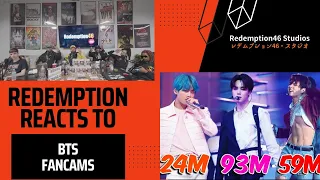 TOP3 Most Viewed BTS Fancams of Each Song! - PART 1(Redemption Reacts)