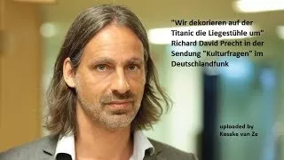 Richard David Precht - Die Zukunft der Arbeit, Digitalisierung, Precht im Deutschlandfunk,