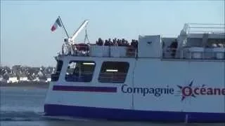 Larmor-Plage ; Kernével ; Hiver ; Rade de Lorient ; Bateau ; Saint Tudy ; Bretagne ; France