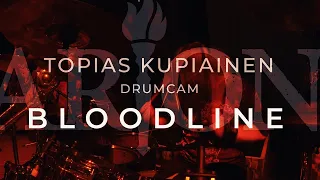 ARION Topias Kupiainen Drumcam 'Bloodline' / Nokia Arena 2.2.2023