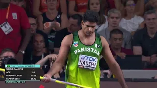 Neeraj Chopra VS Arshad Nadeem | Men's Javelin Final | World Athletics Championships Budapest 23