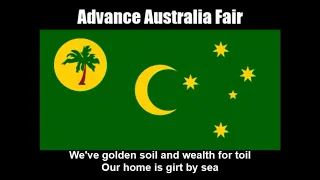 Anthem of the Cocos (Keeling) Islands in Australia (Advance Australia Fair) - Nightcore + Lyrics