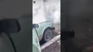 Кадыровцы отжали у местных жителей Мариуполя машины и ездят, их разбивают.