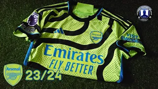 NEW Arsenal FC 2023/24 away shirt unboxing [Gogoalshop.cc] #Arsenalfc