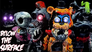 FNAF RUIN DLC LEGO SONG ANIMATION: Below The Surface (Five Nights at Freddy's Security Breach RUIN)