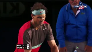 Rafa Nadal was INJURED, but still WON a SET