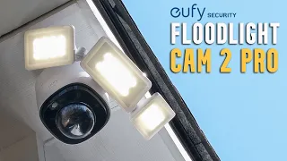 Installing a Security Camera Light - Eufy Floodlight Cam 2 Pro Review and Setup
