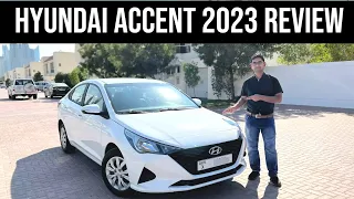 Hyundai accent 2023 review | Hyundai accent 2023 full option | Interior, comfort, comparison - Ucars