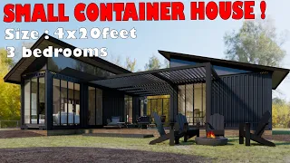 4x20ft Shipping Container Homes | Simple Life