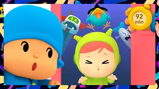 😱 POCOYO AND NINA - The Best Horror Stories  [92 min] ANIMATED CARTOON for Children | FULL episodes