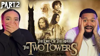 Lord of the rings The Two Towers Part 2/2 Reaction * What an amazing movie!!! *