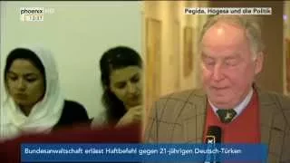 Claudia Roth und Alexander Gauland zum Islam am 17.12.2014