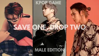 SAVE ONE DROP TWO KPOP GAME [MALE EDITION] #2 (HARD)