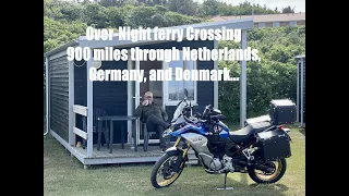 England to Norway by Motorbike | Part One : Ferry to Netherlands, Germany and Denmark