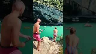 Next Level Cliff Diving Footage! // Instagram: _lauramarino