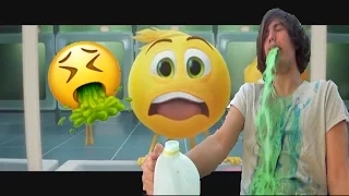 The Emoji Movie trailer but every time its cringy someone vomits