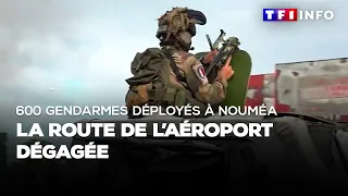 600 gendarmes déployés à Nouméa : la route de l'aéroport dégagée