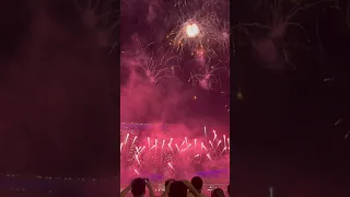 Fireworks 💥 Singapore NDP Rehearsal 2023 #fireworks