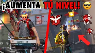 🔴 3 SECRETOS PARA SUBIR TU NIVEL Y MEJORAR 🔥¡SUBE A HEROICO Y MAESTRO! FREE FIRE