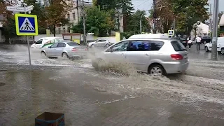 НАВОДНЕНИЕ В КИШИНЕВЕ.  AAA FLOOD IN CHISINAU 5 09 2018