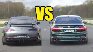 ALPINA B7 BITURBO vs MERCEDES AMG GT63 S -🚀 DRAG RACE🚀