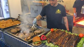 Street Food Festival from the World. Huge Food Event in Italy