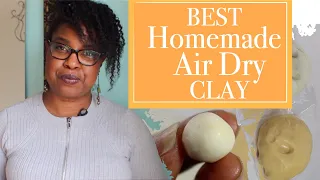 Best Homemade Air dry Clay | Tips to keep in mind | Cold Porcelain Clay on Gas Stove