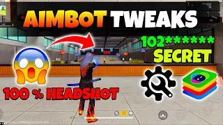 Bluestacks 5 AIMBOT TWEAKS FOR 100% HEADSHOTRATE | Free Fire PC