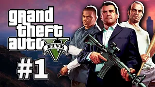 GTA V #1: A PRIMEIRA MEIA HORA DO JOGO!