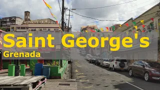 Saint George's, Grenada, March 2024 | #citywalk #streetview #cityview #caribbean