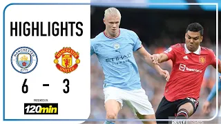 Man City vs Man United 6-3 Extended Highlights HD