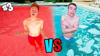 Desafío Piscina CALIENTE vs FRÍA **parte 3**